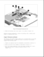 Page 2646. Remove the docking lever cover insert [3] as shown in Figure 7-40.
Reverse the above procedures to install the docking lever, docking lever
slider, or docking lever cover.
Chapter 7.20 Security Lock Bracket 
The security lock bracket simply slides into its mounting seat on the side
of the expansion base. To remove and install the security lock bracket,
complete the following steps:
1. Prepare the expansion base for disassembly as described in Section 7.3.
2. Remove the bottom cover assembly as...