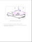 Page 2783. If the other drive cage was not removed, loosen its screws.
4. Slide both drive cages toward the center of the top cover as much as the
screw holes allow (Figure 9-34). 