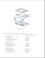 Page 84Table 3-3. Display - Model-Specific Display Parts
===========================================================================
Spare Part Number
===========================================================================
1. Display Bezel
9.5 Inch Color TFT 197855-001
8.4 Inch TFT 194040-001
9.5 Inch Black and White TFT 149603-001
9.5 Inch Color STN 149779-001 *
10.4 Inch Color TFT 197940-001
3. Display Panel
9.5 Inch Color TFT 149589-001 **
8.4 Inch Color TFT 194039-001
9.5 Inch Black and White TFT...