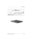 Page 132Screw Listing
Maintenance and Service GuideC–3
Ta b l e C - 1
M2.5 × 7.0 Screw(Continued)
Color Qty Length ThreadHead
Width
Pewter 14 7.0 mm M2.5 4.0 mm
Where used:9screwssecuringthetopcovertothebaseenclosure
(documented in Section 5.9) 