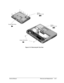 Page 42Service Manual Removal and Replacement 2-21
 
  Figure 2-13. Removing the Top Case
Screw, M2.5×4mm
Screw,
M2.5×6mm (15)
Screw,
M2.5×7mm (2) Screw, M2.5×4mm 