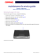 Page 31PRESARIO NOTEBOOK MAINTENANCE AND SERVICE GUIDE 1200XL SERIESREMOVAL SEQUENCE 31
Presario 1200 Series
Models: XL101-XL113, XL115, XL118-XL127
Removing the Upper CPU Cover
To remove the upper CPU cover, complete the following:
1. Prepare the computer for disassembly (pg 10
).
2. Remove the palmrest cover with TouchPad (pg 13
).
3. Remove the keyboard (pg 15
).
4. Remove the heatspreader (pg 17
).
5. Remove the hard drive (pg 19
).
6. Remove the display panel assembly (pg 27
).
7. Remove the screw on the...