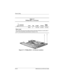 Page 151C–12Maintenance and Service Guide
Screw Listing
Figure C-11. Phillips M2.0 × 13.0 Screw Locations
Ta b l e  C - 7
Phillips M2.0 × 13.0 Screw
Color Qty. Length ThreadHead 
Width
Silver 2 13.0 mm 2.0 mm 4.0 mm
Where used:
Two screws that secure the system board to the base enclosure on each side of 
the PC Card assembly (documented in Section 5.16)mm
307503-002.book  Page 12  Thursday, January 30, 2003  1:04 PM 