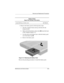 Page 83Removal and Replacement Procedures
Maintenance and Service Guide5–5
3. Remove the battery pack by following these steps:
a. Turn the computer bottom side up with the left side 
facing forward.
b. Slide and hold the battery release latch 
1 toward the back 
of the computer (Figure 5-2).
c. Use the notch in the battery bay to slide the battery pack 
out of the battery bay 
2.
d. Remove the battery pack.
Figure 5-2. Releasing the Battery Pack
Reverse the preceding procedures to install the battery pack....