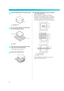 Page 4846
GETTING READY — — — — — — — — — — — — — — — — — — — — — — — — — — — — — — — — — — — — — — — — — — — — 
bPlace the embroidery sheet on the inner frame.
aEmbroidery sheet
bInner frame
c
Line the mark on the fabric up with the base 
line on the embroidery sheet.
aBase line
bMark
d
Place the inner frame with the fabric on the 
outer frame and stretch the fabric.
 For details, refer to page 44.
eRemove the embroidery sheet.■Embroidery on fabrics that cannot be stretched 
on an embroidery frame
When small...