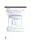 Page 46CREATING LABELS
42Using P-touch Editor
Using HelpP-touch Editor has its own Help application that offers further detailed information on the features 
available with P-touch Editor and how to use these features.
„Opening Help
1Start P-touch Editor. Refer to “Starting P-touch Editor” on page 34.The layout window appears.
2Select “P-touch Editor Help” from the Help menu or use F1.The P-touch Editor Help window appears.
1. ToolbarContains quick and easy access icons used in Help.
2. TabsEach tab provides a...