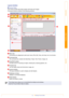 Page 8Starting P-touch Editor8
Introduction
Creating Labels
Appendix
Layout window 
„Express Mode
This mode provides easy label creation with texts and images.
The layout window consists of the following sections:
Menu bar
Commands are categorized under each menu (File, Edit, View, and Insert, etc.) by function.
Command bar
The command bar contains the New/Open, Paper, Text, Frame, Image, etc. 
Draw/Edit toolbar
Provides tools for choosing an object, entering text, drawing graphics, etc.
Property bar
You can...