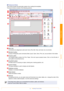 Page 9Starting P-touch Editor9
Introduction
Creating Labels
Appendix
„Professional Mode
This mode provides full-scale label creation from creating the templates.
The layout window consists of the following sections:
Menu bar
Commands are categorized under each menu (File, Edit, View, and Insert, etc.) by function.
Standard toolbar
A group of frequently used commands (New Layout, Open, Save, Print, etc.) are provided in this toolbar.
Property pallet
The property pallet contains the Print, Paper, Text and Layout...