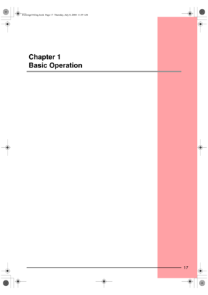 Page 2517
Chapter 1
Basic Operation
PeDesignV6Eng.book  Page 17  Thursday, July 8, 2004  11:59 AM 