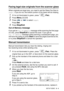 Page 99
SETUP SEND   6 - 4
Faxing legal size originals from the scanner glass
When originals are legal size, you need to set the Glass Fax Size to 
Legal. If you do not, the bottom portion of the faxes will be missing.
1If it is not illuminated in green, press   (Fax).
2Press Menu, 2, 2, 0.
3Press   or   to select  Legal.
Press 
Set.
4Press Stop/Exit.
Out of Memory message
If you get an  Out of Memory  message while scanning the first page 
of a fax, press 
Stop/Exit to cancel the scan. If you get an 
Out of...