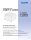 Page 1
USER’S GUIDE
Brother Laser Printer 
HL-5340D
HL-5350DN
HL-5370DW
For visually-impaired users 
You can read this manual with Screen 
Reader text-to-speech software. 
You must set up the hardware and install the driver before you can use the printer.
Please use the Quick Setup Guide to set up the printer. You can find a printed copy in the box. 
Please read this Users Guide thoroughly before you use t he printer. Keep the CD-ROM in a convenient place so you 
can use it quickly if you need to. 
You can...