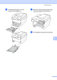 Page 71Troubleshooting
57
B
cPull the jammed paper out of the 
machine or the duplex tray.
 
dMake sure that the jammed paper does 
not remain under the machine from 
static electricity.
 
ePut the duplex tray back in the machine. 