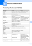 Page 5551
8
8
Product Specifications (PJ-622/623)8
Technical Information8
Model NamePJ-622PJ-623
Dimensions 10.04 (W) x 2.17 (D) x 1.18 (H) in. / 255 (W) x 55 (D) x 30 (H) mm
Weight Approximately 1.036 lb. / 470g (excluding battery, paper) 
Printing
Method Direct thermal printing
Print Speed Average: 9.4 sec./page 
(under our standard environment 
1)
Resolution 203 x 200 dpi 300 x 300 dpi
Printable Area Configure with printer driver (min. 
3.73 x 0.9/ 94.7 mm x 22.8 
mm - max. 8.16 x 99.67 / 207.2 
mm x 2531.6...