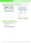 Page 1812
Starting up/Exiting Applications
Starting up Design Database
Design Database allows you to organize the embroidery design files on your computer so that you can easily 
preview them and find the desired design.
1.Click  , then select All Programs, 
then PE-DESIGN Ver7, then Design 
Database to open the Design Database 
window.
→The Design Database window appears.2.Click a folder in the folder pane.
→All embroidery files in the folder are 
displayed in the contents pane.
Exiting the Application
When...