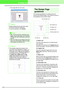 Page 245239
Creating Custom Fonts (Font Creator)
→The image fills the work area.
The Design Page 
guidelines
The standard guidelines for creating fonts are 
shown in the Design Pages. The contents of each of 
the guidelines are as shown below.
(A) Base Line
This line is the reference for positioning the 
font character.
Normally, from this line to the Capital Line will 
be the font height. This line cannot be moved.
(B) Capital Line
The font’s standard height will be from the 
Base Line to this line. This line...