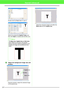 Page 303297
Tutorial (Advanced)
Double-click the Font folder to open it.
Select the sample file Capital-T.bmp, and 
then click Open or double-click the file’s icon.
Adjust the background image size and
position.
Drag the handle to adjust the selected image 
to the desired size.Adjust the character height to fit within the 
Base Line and the Capital Line.
bMemo:
The Base Line, Capital Line and Set Lines, 
which appear as red lines in the sample 
bitmap, have been added as guidelines so the 
background image can...