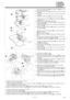 Page 49SL-777B32
9. CLEANING
9. REINIGUNG
9. NETTOYAGE
9. LIMPIEZA
01. Push the release lever q. (The upper knife w will rise.)02. Raise the presser foot.03. Remove the two screws e, and then remove the needle
plate 
r.04. Use a soft wire brush to clean any dust from the feed
dog t.
05. Install the needle plate r with the two screws e.
01. Drücken Sie den Lösehebel q. (Das obere Messer w wird
angehoben.)
02. Stellen Sie den Stoffdrückerfuß hoch.03. Lösen Sie die beiden Schrauben e und entfernen Sie
die...