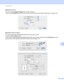 Page 175ControlCenter2 
169
10
(Mac OS X 10.4.11)10
To copy, choose Copies & Pages from the pop-up menu. 
To fax, choose Send Fax from the pop-up menu. (See Sending a fax (MFC models only) on page 132.)
 
(Mac OS X 10.5.x to 10.6.x)10
For more options click the triangle beside the Printer pop-up menu. 
To copy, click the Print button. 
To fax, click the disclosure triangle beside the Printer pop-up menu and then choose Send Fax from the 
pop-up menu. (See Sending a fax (MFC models only) on page 132.)
 
  