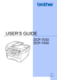 Page 1
USER’S GUIDE
DCP-7030
DCP-7040
Version 0
CHN-ENG
 