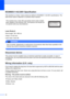 Page 46
38
IEC60825-1+A2:2001 SpecificationA
This machine is a Class 1 laser product as de fined in IEC60825-1+A2:2001 specifications. The 
label shown below is attached in countries where required.
Laser Diode AA
Wave length: 780 - 800 nm
Output: 10 mW max.
Laser Class: Class 3B
WARNING 
Use of controls, adjustments or performance of  procedures other than those specified in this 
manual may result in hazardous radiation exposure.
 
Disconnect deviceA
This product must be installed near an electrical  socket...