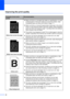 Page 56
48
Improving the print qualityB
Examples of poor print 
qualityRecommendation
 
White lines across the page„
Make sure that you use paper that meets our specifications. A rough 
surfaced paper or thick print media can cause the problem. (See 
Acceptable paper and other print media  on page 11.)
„ Make sure that you choose the appropriate media type in the printer 
driver or in the machine’s Paper Type menu setting. (See  Acceptable 
paper and other print media  on page 11 and Basic tab in the Software...