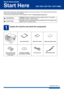 Page 11
Start HereDCP-7055 / DCP-7057 / DCP-7060D
Quick Setup Guide
CHN-ENG Version A Please read the Safety and Legal booklet first before you set up your machine. Then, please read this Quick Setup 
Guide for the correct setup and installation.
To view the Quick Setup Guide in other languages, please visit http://solutions.brother.com/
.
1
Unpack the machine and check the components
WARNING indicates a potentially hazardous situation which, if not avoided, 
could result in death or serious injuries.
CAUTION...