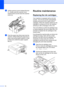 Page 7870
fLift the scanner cover to release the lock 
(1). Gently push the scanner cover 
support down (2) and close the scanner 
cover (3).
 
gPush the paper tray firmly back into the 
machine. While holding the paper tray in 
place, pull out the paper support (1) until 
it clicks and unfold the paper support 
flap (2).
 
Routine maintenanceB
Replacing the ink cartridgesB
Your machine is equipped with an ink dot 
counter. The ink dot counter automatically 
monitors the level of ink in each of the 4...