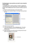 Page 1308 - 13   HOW TO SCAN USING WINDOWS®
Pre-Scanning to crop a portion you want to scan using the 
scanner glass
The Preview button is used to preview an image for cropping any 
unwanted portions from the image. When you are satisfied with the 
preview, click the Scan button from the scanner window to scan the 
image.
1Place the original face down on the scanner glass.
2Make sure you selected Flatbed in the Paper source pull-down 
box (A).
3Select the picture type (B).
4In the Scan dialog box, click the...