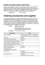 Page 4ii   
Brother fax back system (USA only)
Brother has installed an easy-to-use fax back system, so you can get 
instant answers to common technical questions and product information for 
all Brother products. This system is available 24 hours a day, 7 days a 
week. You can use the system to send faxes to any fax machine.
Ordering accessories and supplies
For best quality results use only genuine Brother accessories, which are 
available at most Brother retailers. If you cannot find the accessory you 
need...