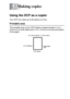 Page 61MAKING COPIES   5 - 1
5
Using the DCP as a copier
Your DCP can make up to 99 copies at a time.
Printable area
The printable area of your DCP begins at approximately 0.14 in. 
(3.64 mm) on both sides and 0.12 in. (3 mm) on the top and bottom 
of the paper.
Making copies
Unprintable 
area
0.12 (3mm) 0.14 (3.64mm)Ex: Letter (Original)      Letter (Paper) 
 