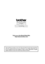 Page 284These machines are made for use in the USA and Canada only. We cannot recommend 
using them overseas because the power requirements of your Digital Copier/Printer may 
not be compatible with the power available in foreign countries. Using USA or Canada 
models overseas is at your own risk and may void your warranty.
Brother International Corporation
100 Somerset Corporate Boulevard P.O. Box 6911
Bridgewater, NJ 08807–0911  USA
Brother International Corporation (Canada) Ltd. 1 rue Hôtel de Ville,...