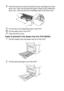 Page 23414 - 9   TROUBLESHOOTING AND ROUTINE MAINTENANCE
8Push the lock lever down and take the toner cartridge out of the 
drum unit. Take out the jammed paper if there is any inside the 
drum unit. Then put the toner cartridge back in the drum unit.
9Put the drum unit assembly back in the DCP.
10Put the paper tray in the DCP.
11Close the front cover.
Paper is jammed in the duplex tray (For DCP-8045D)
1Pull the duplex tray and paper tray out of the DCP.
2Pull the jammed paper out of the DCP.
 