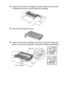 Page 253TROUBLESHOOTING AND ROUTINE MAINTENANCE   14 - 28
4Gently rock the toner cartridge from side to side five or six times 
to distribute the toner evenly inside the cartridge.
5Remove the protective cover. 
6Insert the new toner cartridge in the drum unit until it clicks into 
place. If you put it in properly, the lock lever will lift automatically.
Toner CartridgeDrum Unit
 