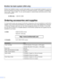 Page 4ii
Brother fax back system (USA only)
Brother has installed an easy-to-use fax back system, so you can get instant answers to common 
technical questions and product information for all Brother products. This system is available 24 
hours a day, 7 days a week. You can use the system to receive faxed instructions and an Index 
of fax back subjects.
Ordering accessories and supplies 
For best quality results use only genuine Brother accessories, which are available at most Brother 
retailers. If you cannot...