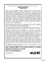 Page 9vii
BROTHER MULTIFUNCTION CENTER/FACSIMILE MACHINELIMITED WARRANTY  (Canada only)
Pursuant to this limited warranty of 1 year from the date of purchase for labour and parts,
Brother International Corporation (Canada) Ltd. (“Brother”), or its Authorized Service
Centers, will repair this MFC/Facsimile machine free of charge if defective in material or
workmanship. This Limited Warranty does not include cleaning, consumables (including,
without limitation, print cartridges, print head, toner and drum) or...