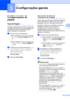 Page 2921
3
3
Configurações de 
papéis
3
Tipo de Papel3
Configure o aparelho para o tipo de papel que 
está utilizando. Isto lhe proporcionará a 
melhor qualidade de impressão.
aExecute uma das alternativas:
„Para configurar o tipo de papel para 
Mutiuso, pressione Menu, 1, 1, 1, 
1.
„Para configurar o tipo de papel para 
Bandeja Nr.1, pressione Menu, 1, 
1, 1, 2.
bPressione a ou b para selecionar Fino, 
Comum, Espesso, Mais espesso, 
Transparência ou 
Papel Reciclado.
Pressione OK.
cPressione Parar/Sair....