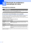 Page 6658
C
Resolução de problemasC
IMPORTANTE
Para assistência técnica, você deverá entrar em contato no país em que adquiriu o aparelho. 
As chamadas telefônicas deverão ser feitas de dentro desse país.
 
Se você estiver tendo dificuldades com seu aparelhoC
Se você acha que há um problema com o aparelho, consulte a tabela abaixo e siga as dicas de 
localização e solução de falhas. Você mesmo pode solucionar a maioria dos problemas.
Se precisar de ajuda adicional, o Brother Solutions Center oferece as mais...