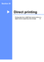 Page 54Section III
Direct printingIII
Printing data from a USB Flash memory drive or a 
digital camera supporting mass storage
42
 