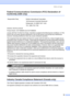 Page 72Safety and legal
59
A Federal Communications Commission (FCC) Declaration of 
Conformity (USA only)A
declares, that the products
Product Name: DCP-8080DN and DCP-8085DN
comply with Part 15 of the FCC Rules. Operation is subject to the following two conditions: (1) This 
device may not cause harmful interference, and (2) this device must accept any interference 
received, including interference that may cause undesired operation.
This equipment has been tested and found to comply with the limits for a...