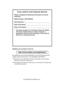 Page 2
If you need to call Customer Service
Please complete the following information for future 
reference:
Model Number: DCP-9010CN
Serial Number:
1                                                                      
Date of Purchase:                                                                    
Place of Purchase:                                                                  
1The serial number is on the back of the unit. Retain 
this User’s Guide with your sales receipt as a 
permanent record of...