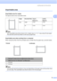 Page 23
Loading paper and documents15
2
Unprintable area2
Unprintable area for copies2
The figures below show unprintable areas.
Note
This unprintable area shown above is for a single copy or a 1 in 1 copy using A4 size paper. 
The area that cannot be printed on will vary by paper size.
 
Unprintable area when printing from a computer2
When using the printer driver the printable area is smaller than the paper size, as shown below.
Note
The area that cannot be printed on may vary depending on the paper size and...