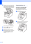 Page 78
70
eSlide each drum unit and toner cartridge 
assembly into the machine. Make sure 
that you match the toner cartridge colour 
to the same colour label on the machine. 
 
 
C-Cyan M-Magenta Y-Yellow K-Black
fRepeat stepsc to  e to clean the 
remaining corona wires.
gClose the top cover of the machine.
hPlug the machine’s power cord back into 
the electrical socket first, and then 
reconnect all cables. Turn on the 
machine.
Cleaning the drum unitC
Small spots on the printed pagesC
If your printout has...