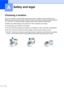 Page 5648
A
Choosing a locationA
Place your machine on a flat, stable surface that is free of vibration. Put the machine near a 
standard, grounded electrical socket. Choose a location where the temperature remains between 
10° C and 32.5° C and the humidity is between 20% to 80% (without condensation).
„Make sure cables leading to the machine DO NOT constitute a trip hazard.
„Avoid placing your machine on the carpet.
„DO NOT place the machine near heaters, air conditioners, water, chemicals or refrigerators....