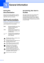 Page 102
1
Using the 
documentation
1
Thank you for buying a Brother machine! 
Reading the documentation will help you 
make the most of your machine.
Symbols and conventions 
used in the documentation1
The following symbols and conventions are 
used throughout the documentation.
Accessing the User’s 
Guides
1
This User’s Guide does not contain all the 
information about your machine. The 
advanced features of the Printer, Network 
and Scanner are explained in the Software 
and Network User’s Guides that you...