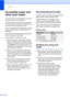 Page 39Chapter 2
16
Acceptable paper and 
other print media
2
The print quality can be affected by the type 
of paper you use in the machine.
To get the best print quality for the settings 
you have chosen, always set the Paper Type 
to match the type of paper you load.
You can use plain paper, inkjet paper (coated 
paper), glossy paper, transparencies and 
envelopes.
We recommend testing various paper types 
before buying large quantities.
For best results, use Brother paper.  When you print on inkjet paper...