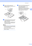 Page 21Loading paper13
2
bPress and slide the paper side 
guides (1) and paper length guide (2) to 
fit the paper size.
 
cPut the photo paper into the photo paper 
tray and gently adjust the paper side 
guides to the paper.
Make sure the paper side guides touch 
the sides of the paper. Check that the 
paper is flat in the tray.
Note
• Be careful that you do not push the paper in too far; it may lift at the back of the tray 
and cause feed problems.
• Always make sure that the paper is not  curled or wrinkled....