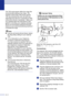 Page 123
A - 6
The TAD must answer within four rings (the 
recommended setting is two rings). The 
machine cannot hear CNG tones until the 
TAD has answered the call, and with four 
rings there are only 8 to 10 seconds of CNG 
tones left for the fax “handshake”. Make sure 
you carefully follow the instructions in this 
guide for recording your outgoing message. 
We do not recommend using the toll saver 
feature on your external answering machine if 
it exceeds five rings.
Note
■If you do not receive all your...