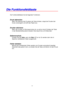 Page 603-6
D D
i i
e e
   
F F
u u
n n
k k
t t
i i
o o
n n
s s
f f
e e
l l
d d
t t
a a
s s
t t
e e
Die Funktionsfeldtaste hat die folgenden Funktionen.
Druck abbrechen
Wenn Sie während des Druckens die Taste drücken, stoppt der Drucker den
Druck unverzüglich und wirft das Papier aus.
Drucker aktivieren
Wenn der Drucker im Stromsparmodus ist, so wird er durch Drücken der Taste
in den Bereitschaftszustand versetzt. Dies dauert bis zu 25 Sekunden.
Seitenvorschub
Drücken Sie die Taste, wenn die Data-LED an ist. Es...