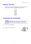 Page 75KAPITEL 5 ROUTINEWARTUNG
5-3
M M
e e
l l
d d
u u
n n
g g
   
 
T T
o o
n n
e e
r r
   
l l
e e
e e
r r
 
 
 
Zeigt das Funktionstastenfeld die folgende Meldung, ist entweder kein Toner mehr
im Drucker oder der Toner ist nicht gleichmäßig in der Kassette verteilt.
 
 
Alarm
Ready
AlarmPaper
Toner
Data
Drum
A A
u u
s s
w w
e e
c c
h h
s s
e e
l l
n n
   
d d
e e
r r
   
T T
o o
n n
e e
r r
k k
a a
s s
s s
e e
t t
t t
e e
✏ Hinweis:
Optimale Druckqualität erreichen Sie mit Tonerkassetten von guter...