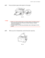 Page 33CHAPTER 1 ABOUT THIS PRINTER
1-23
☛
☛☛ ☛ 4.Press and slide the paper width adjuster to fit the paper.
Fig. 1-14
✒
✒✒ ✒ Note
•Make sure neatly stacked paper is correctly seated in the Multi-purpose
tray; otherwise paper may not be fed correctly, resulting in skewed
printouts or paper jams.
•During printing, the inside tray automatically rises to feed paper into the
printer.
☛
☛☛ ☛ 5.When you print on transparencies, use the Face down output tray.
Fig. 1-15
 